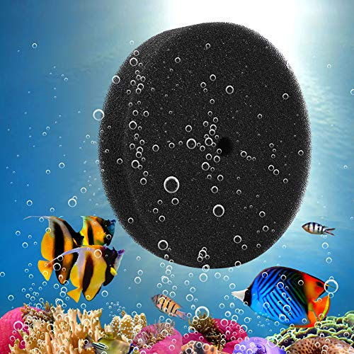 Cuque Venta Loca Esponja Redonda Arenas movedizas Bioquímica Redonda Filtro para pecera Algodón, Esponja Redonda Filtro de algodón, Algodón Accesorios de filtración para Acuario Pecera(200