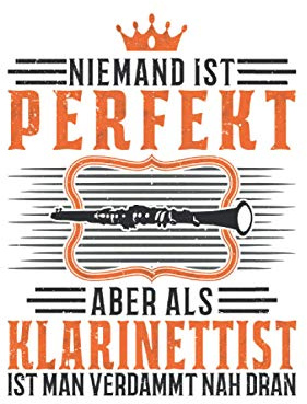 Klarinetten Notizbuch: Klarinette Klarinettist Blaskapelle / 6x9 Zoll / 120 linierte Seiten