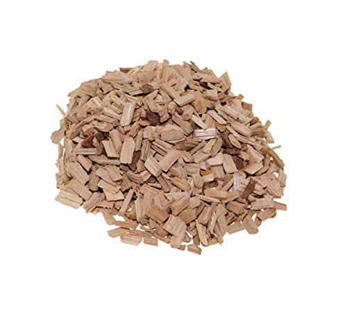 Schwarzwald Metzgerei Schaufler BBQ Räucherchips – BLACKFOREST Qualität – Raucharoma aus Fichte+Eiche+Buche+Kirsche – Für Räucherofen, Smoker und alle Gas und Holz Grills (Eiche 1000g)