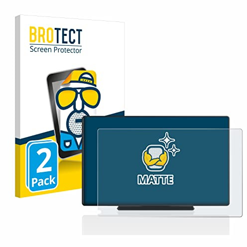 BROTECT Schutzfolie für Carpuride W901 9 | 2 Stück Entspiegelnder Displayschutz Made in Germany Matte Displayschutz-Folie Anti-Reflex Anti-Fingerprint Einfache Montage