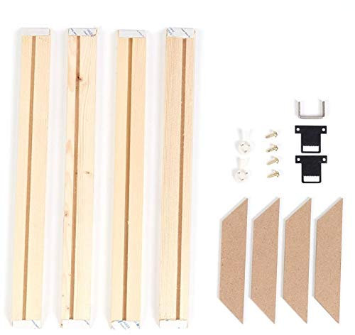 ADJAN Cornice per Foto Cornice in legno per quadri su tela Immagine Fornisce la cornice da parete fai da te cornice per poster (Color : 30x30cm)