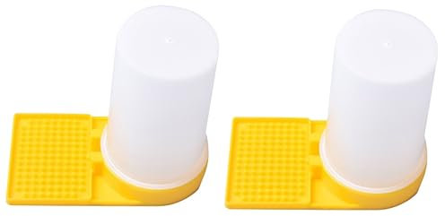 BESPORTBLE Wasserzufuhr 2st Bienenstock-futter Bienenfutter Bienenstock Eingang Feeder Honig Feeder Feeder Schatz Futterspender