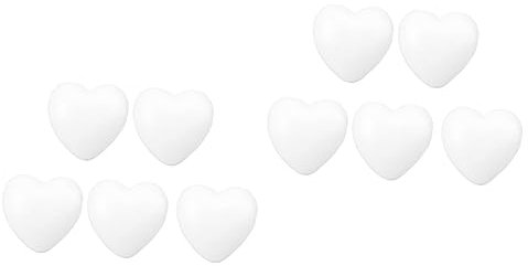 SEWACC 20stücke Teiliges Herz-Modell Aus Hochzeitsdekoration Valentinstag Bastelmaterial Romantische Herzform Für Kreative Projekte Leicht Und Langlebig