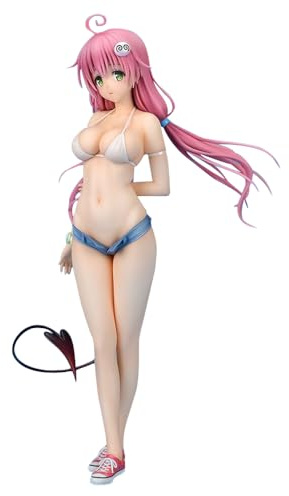 Gooyeh Lala Satalin Deviluke Figur to Love Ru Darkness Figur Anime Actionfigur Anime-Mädchen-Skulptur im Badeanzug Statue Dekorationen Sammlerstücke 22CM
