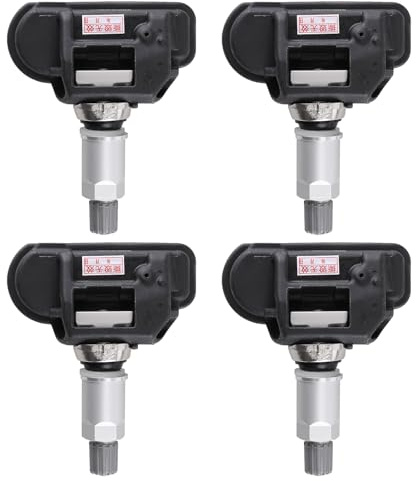 4x Reifendrucksensor A0009050030 Kompatibel für Mercedes-Benz W176 W246 A205 W204 W205 S204 S205 W212 W222 X222 Ersatz A4479050500 A0009053907 433MHz RDKS Reifendrucksensor TPMS Sensor