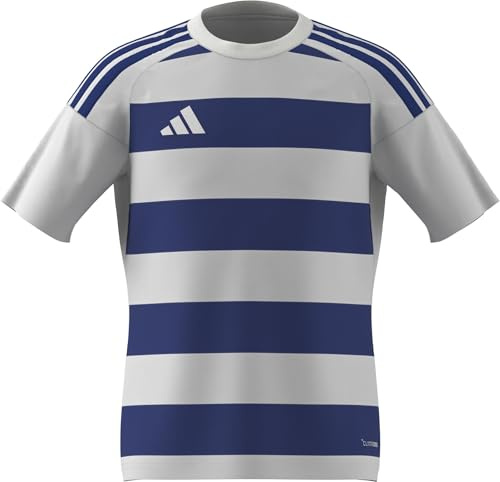 adidas unisex - barn Hooped26 Jersey Kids Shirt, white/team royal blue, 5-6 Years