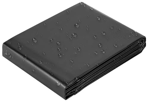 lulalula HDPE Teichfolie 1,5m x 2m (0,2mm) | Wasserdicht, UV- & Wurzelresistent | Für Gartenteiche, Koiteiche & Wasserspiele (2 X 2M)