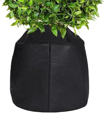 Schutzabdeckungen für Pflanzen, tragbar, 45 x 50 cm, atmungsaktiv, warme Winterdecke für Sträucher, Frostschutz für Pflanzen, geeignet für, kleine Bäume, Tomaten, Zitrusfrüchte, Mirt