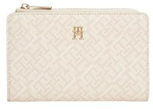 Tommy Hilfiger Icon Monoplay Bifold Portemmonaie, Beige