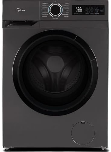 Midea MF110W100BA10/T-UK 10kg Washing Machine with 1400 rpm - Graphite - A Rated