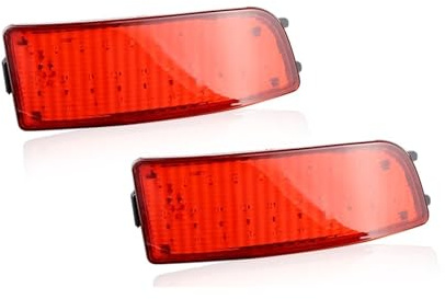 1 par bakre bromslampa stötfångare reflektorljus för Mercedes för Benz för Sprinter W906 2006-2016 Biltillbehör(Röd)