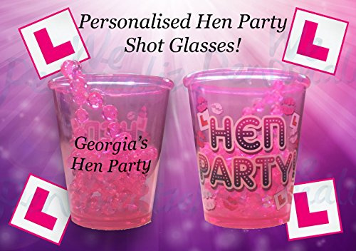14 Personalised Hen Party Shot Glasses Hen Night Do Hen Night Accessories Personalised Shot Glasses