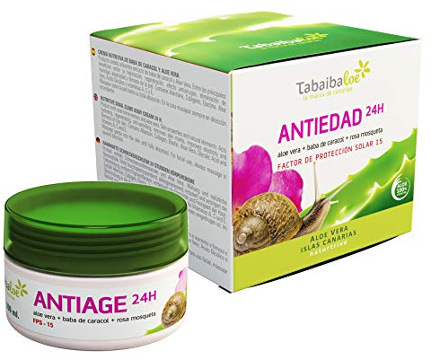 TABAIBA aloe vera Aging kräm ansikte regenererande 24 h, 100 ml