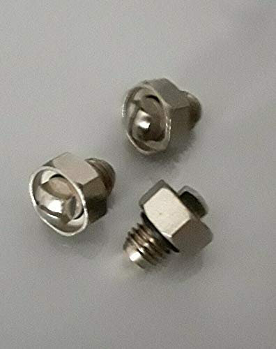 MYSON Radiator Bleed Valve/Screw/Vent/Nipple Replacement x 3