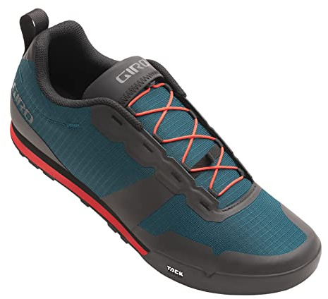Giro Tracker Fastlace harb bl/BRT red 42 Fahrradschuh