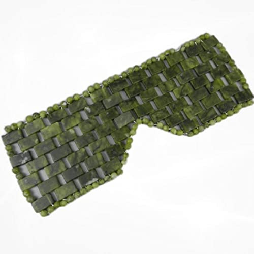 Natürliche Jade-Augenmaske Rosenquarz-Augenmaske Massagegerät,4