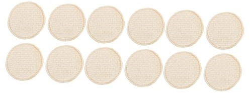 VICASKY 12pezzi Coppette Assorbilatte Lavabili Cotone Naturale Assorbenti e Traspiranti Per Mamme Allattamento Design Antiscivolo e Riutilizzabili