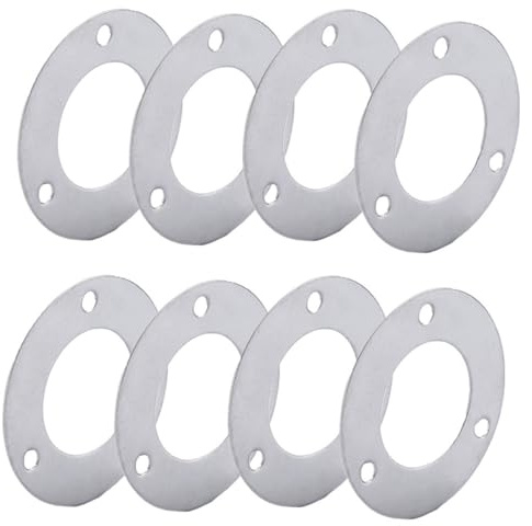 CuiCanfla Lot de 8 protections pour nichoir en acier inoxydable 32 mm pour nichoir pour oiseaux pour l'extérieur