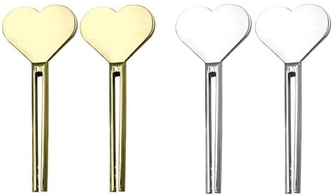 4 Pieces Toothpaste Tube Squeezer Key, Stainless Steel Tube Squeezer, Tube Dispenser Tool, Useful and Practical Toothpaste Squeezer Roller for Toothpaste, Creams, Paint, Ointment, Hand Cream