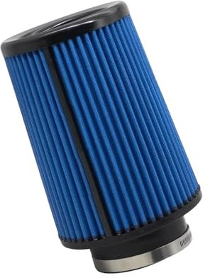 Auto Ansaugrohr 76MM 89MM 101MM Auto-High-Flow-Luftfilter 3 3,5 4 Zoll Cold Air Intake Universalfilter Für Sport Racing Auto Motor Lufteinlass(101mm-Blue)