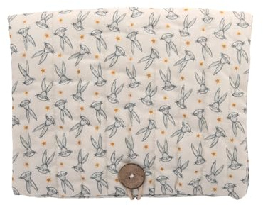 Looney Tunes - Pochette À Langer Nomade Titi 37×23 cm – Trousse de Voyage Bébé – Compartiment Couches, Crèmes, Lingettes – Rangement Imperméable Naissance, Maternité – Produit Officiel Warner Bros