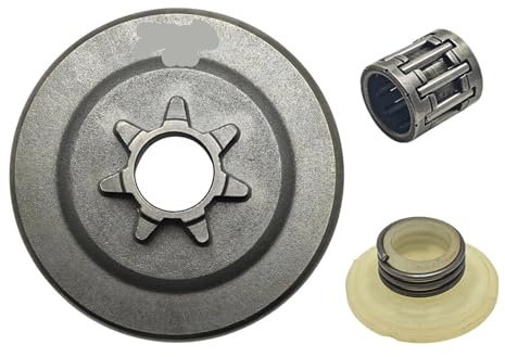 Clutch Drum Needle Bearing Worm Pinion Kit Compatible 340 345 350 445 445E 450E Chain Saw Spare Parts Universal