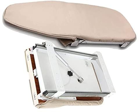 Tabla de Planchar retráctil extraíble para Armario, fácil de Guardar, Ideal para Apartamentos y Habitaciones pequeñas | Tabla Plegable Resistente, fácil de Instalar