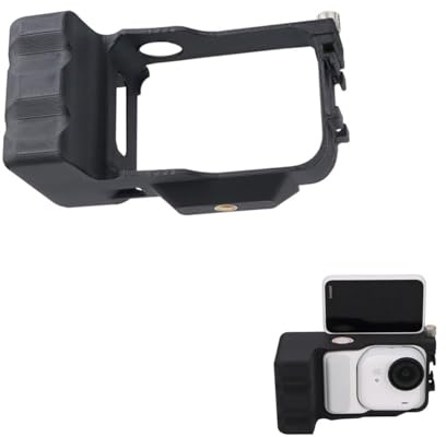 Lokyoyo Xplorer Grip Kit for Insta.360 Go Ultra - Street Photography Essential, 3D Printed Accessory with Cold Shoe & 1/4 Screw Interfaces