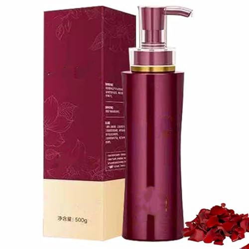 LetSmile Rose Fragrance Body Wash, Aroma Hydrate Body Wash, Fragrant Bath Milk & Honey, 48hr Long-Lasting Fragrance & 72hr Moisturizing Care, Gentle Cleansing for All Skin