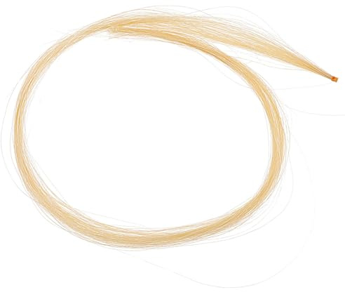 TOPBATHY Pferdehaar Für Geige Ersatz Für Geigenbogenhaar Haare Für Geigenbogen Zubehör Für Violine Geigenzubehör