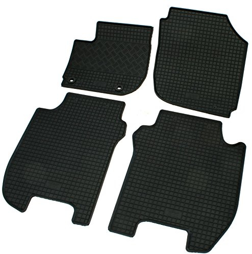 AD Tuning RI903423 Gummifußmatten Set, 4-teilig, Gummi Fußmatten