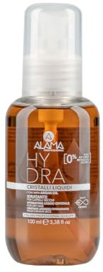 Alama Professional Hydra Cristalli Liquidi Idratanti per Capelli Secchi, Ambra, 100 ml