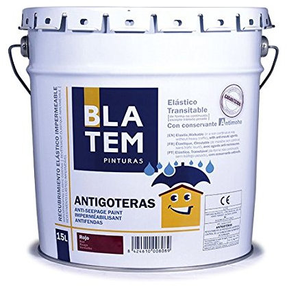 BLATEM ANTIGOTERAS RECUBRIMIENTO ELASTICO IMPERMEABLE TEJA 4 L.