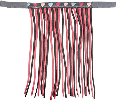 HKM Little sister Piccola Fly Fringe Pink/Smoke Blue/Graphite One Size