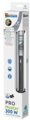 Superfish Pro Heater 300 W für Aquarien mit Einer Größe von 125-200 l (35 cm)