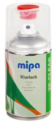 MIPA 2K Klarlack Spray inkl. Härter glänzend 250 ml Autolack,lackieren