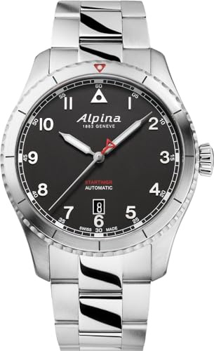 Alpina Geneve PILOT AUTOMATIC AL-525BW4S26B Orologio automatico uomo