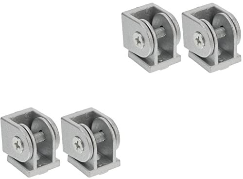 COSMEVIVI 4stücke Flexible Zinklegierungs-pivotgelenke Für Aluminiumprofile Langlebige Und Einfach Zu Installierende Verbindungselemente Für Vielseitige Anwendungen