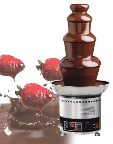 Macchina Per Fontana Di Cioccolato In Acciaio Inossidabile, Fontane Di Cioccolato Per Feste Matrimoni E Feste, Macchina Per Fontana Di Cioccolato A 4-7 Livelli, Per Sciogliere Il Formaggio,4tiers