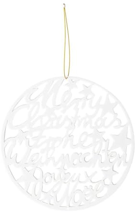 Räder [W1025] Filigran Hänger Frohe Weihnachten 3 SPR. D.20cm