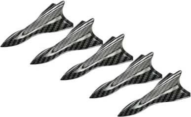 Auto Heckspoiler Auto Dach Shark Fin Stil Diffusor Spoiler Zubehör Für W211 W204 E36 E46 E92 Spoiler Flügel(CB 5pcs style1)