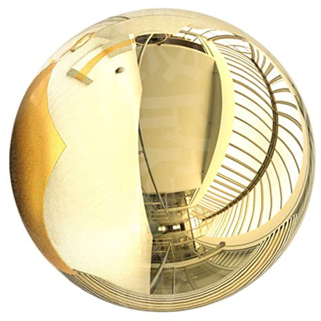 Milisten Edelstahl Gazing Ball Polierte Gartenkugel Reflektierende Deko Kugel Für Innen Außen Patio Und Rasen Nahtlos Spiegelnde Gartenornamente Für Blumenteilgestaltung