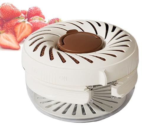 ycezw Tazón para limpiar frutas: un tazón para lavar frutas, cesta de lavandería de verduras con mango plegable colador de cocina para pasta bayas ensalada cocina diaria restaurante camping