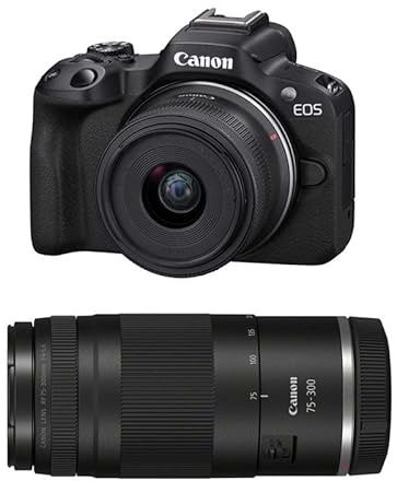 CANON EOS R50 + RF-S 18-45mm f/4.5-6.3 IS STM + RF 75-300mm F/4-5.6