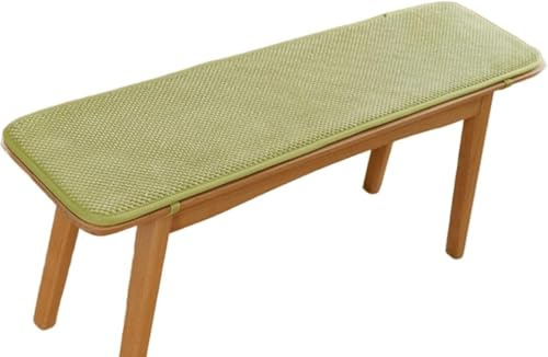 Panca da patio per interni ed esterni, 122 x 100 cm, 60 x 30 cm, 40 x 30 cm, 40 cm, altalena con lacci, colore: verde frutta (30 x 180 cm)