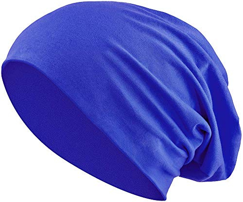 Balinco Jersey-Baumwolle Beanie für Herren & Damen – Unisex Weiche Stretch-Strickmütze, Leichte Ganzjahres Kopfbedeckung, Bequeme Alltags-Outdoor-Mütze, Pflegeleicht, Einheitsgröße