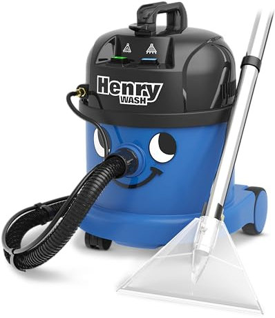 Henry Wash/ Hvw 370-2/ 907212 Wet Vacuum, 1060 Watt, Blue