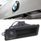 Rückfahrkamera Auto Kompatibel mit BMW E60 E61 E70 E71 E72 E82 E88 E84 E90 E91 E92 E93 X1 X5, 170 Grad Weitwinkel Auto Nachtsicht Wasserdicht Rückfahrkamera im Koffergriff integriert