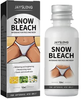 30ml Crema Sbiancante per il Corpo, Crema Sbiancante Naturale, Crema Schiarente Per Ascelle Collo Ginocchio Interno Coscia, Sbianca, Nutre, Ripara e Ripristina la Pelle