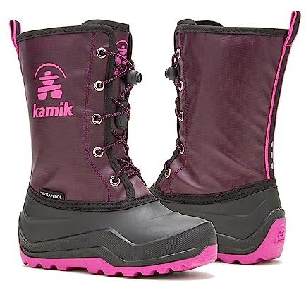 Kamik - - Snowmate-Stiefel für Kinder, Kolorit Grape, Größe: 31 EU